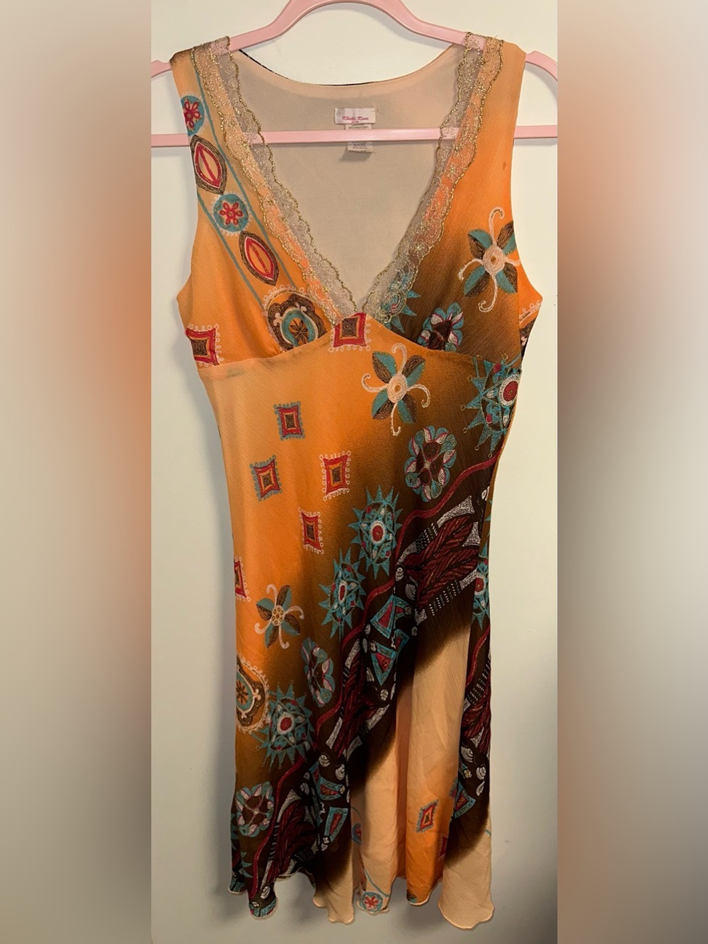 Vtg Y2K Boho Fairy Dress - Picture 2 of 10